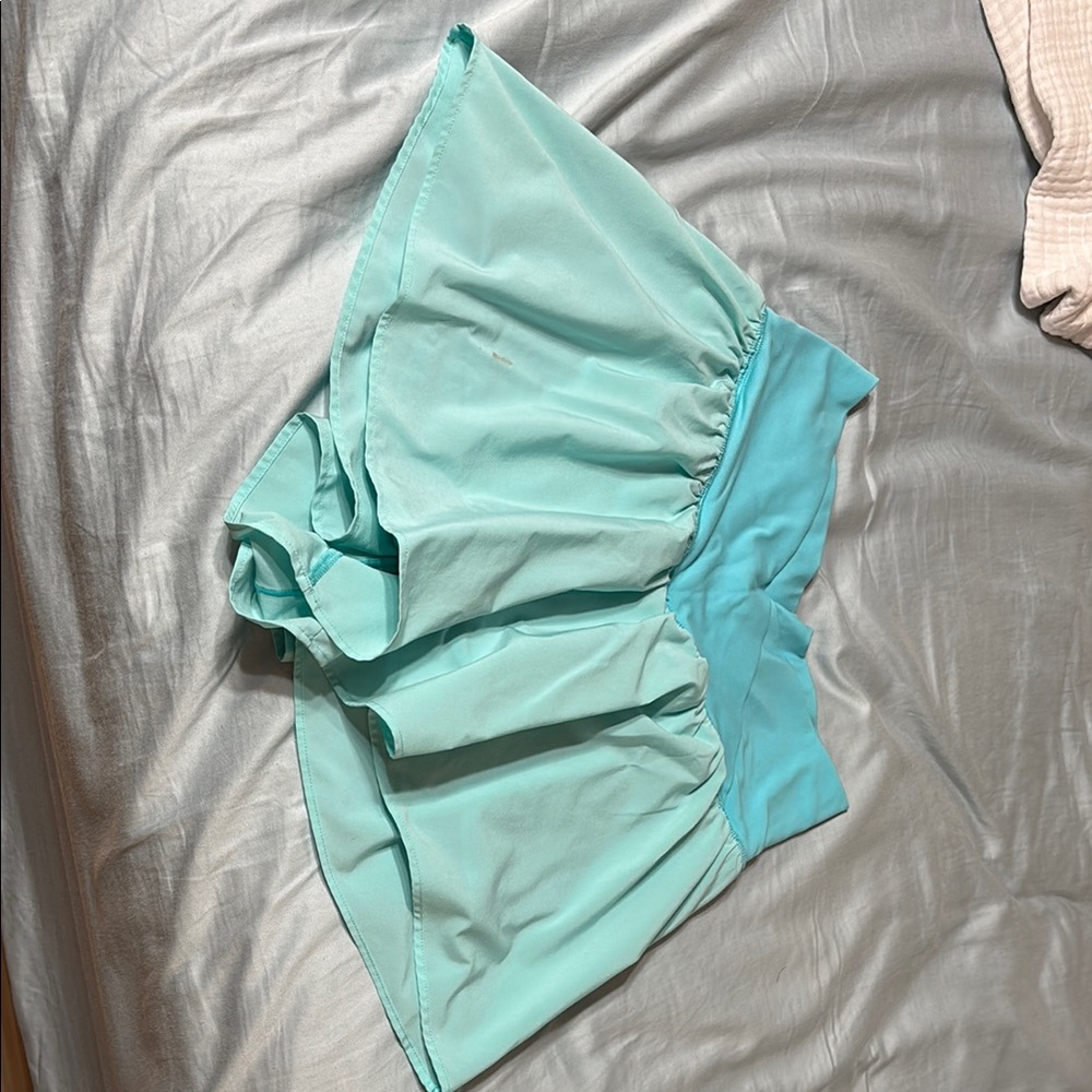 Light Blue Aerie Flowy Shorts